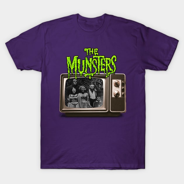 The Munsters T-Shirt by Charlie_Vermillion